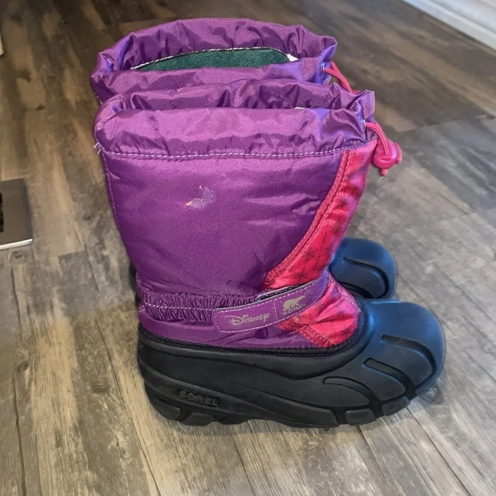 Children's Sorel Disney x Sorel Flurry Frozen Anna- Big Kid size 2